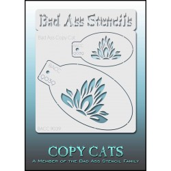 Bad Ass Copy Cat Stencil 9039